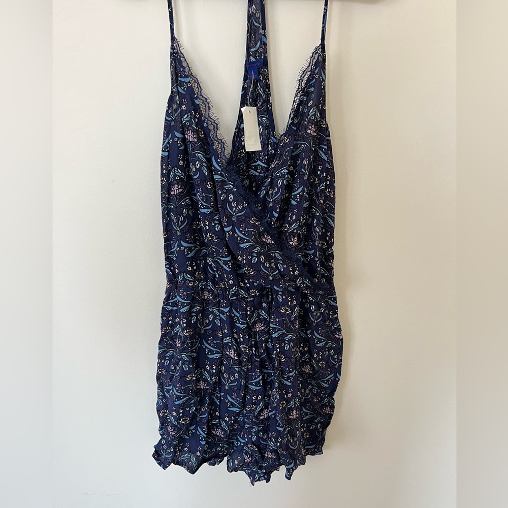 Aeropostale floral purple romper new with tags! ✨💜